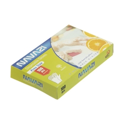 دستکش یکبارمصرف جعبه ای ۱۰۰ عددی نوازی